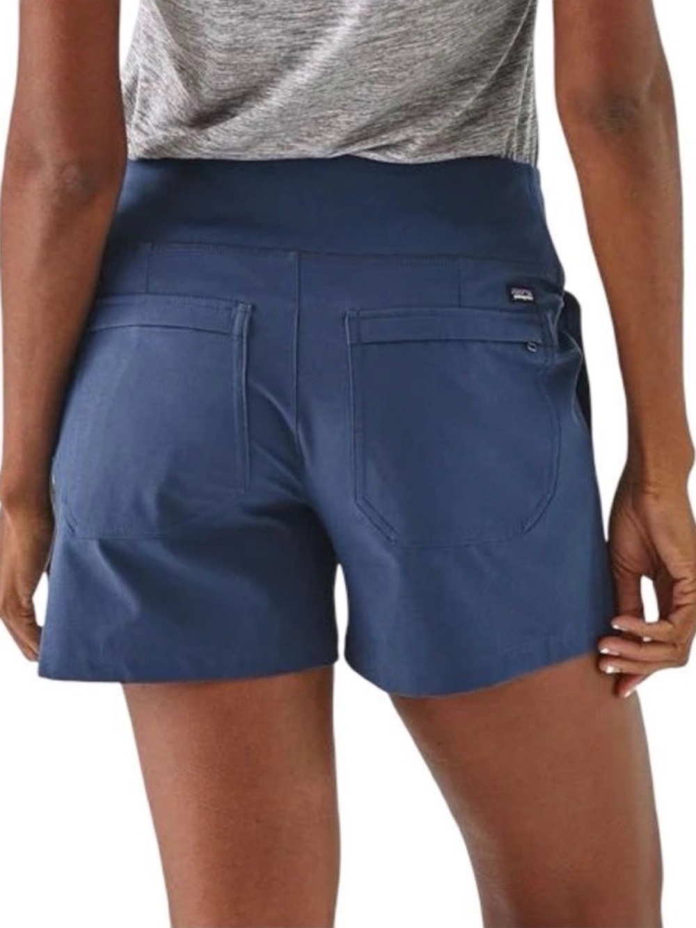 Women’s Patagonia Happy Hike 4” Shorts XS Khaki - Picture 8 of 8